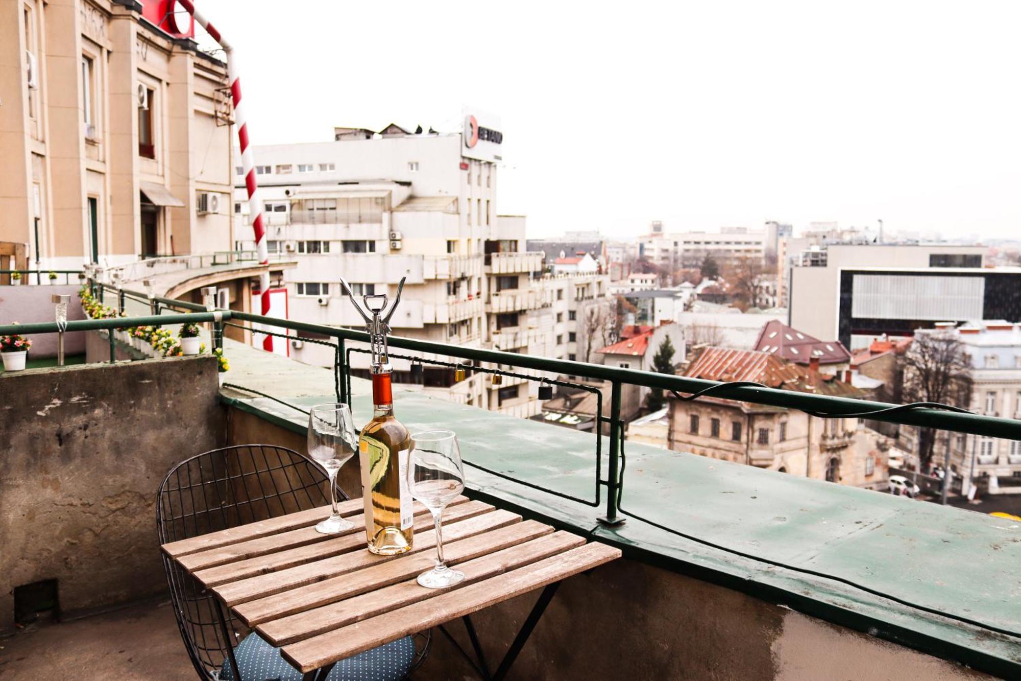 Scandinavian Style Apartment With Panoramic View ブカレスト エクステリア 写真